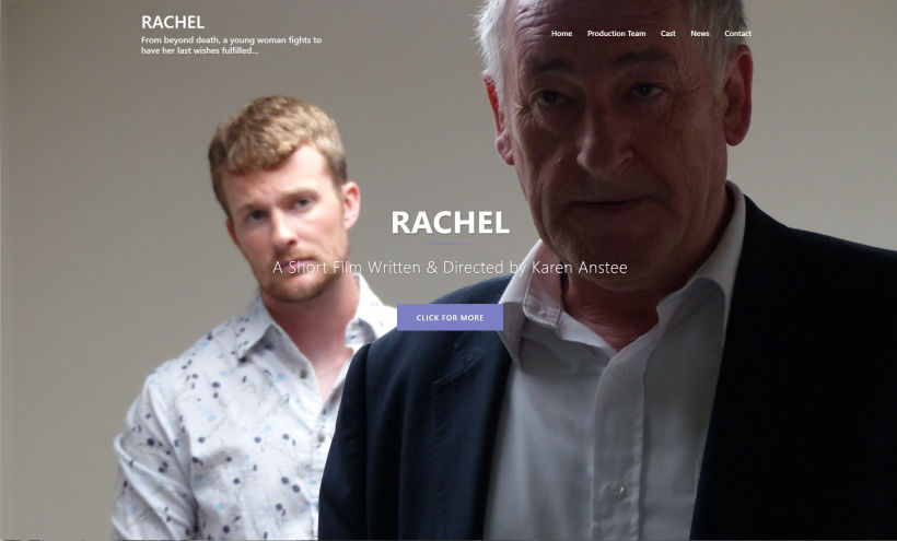 Rachel by Karen Anstee Website Design | YT Photography & Design | Yvanne Teo
